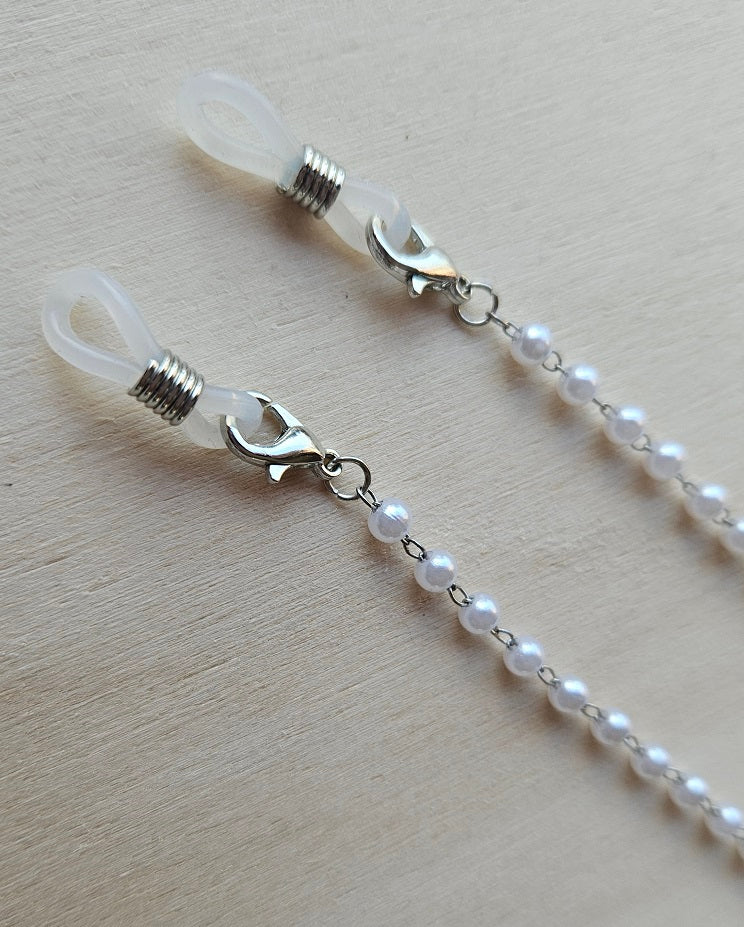 Gold pearl brillenkoord