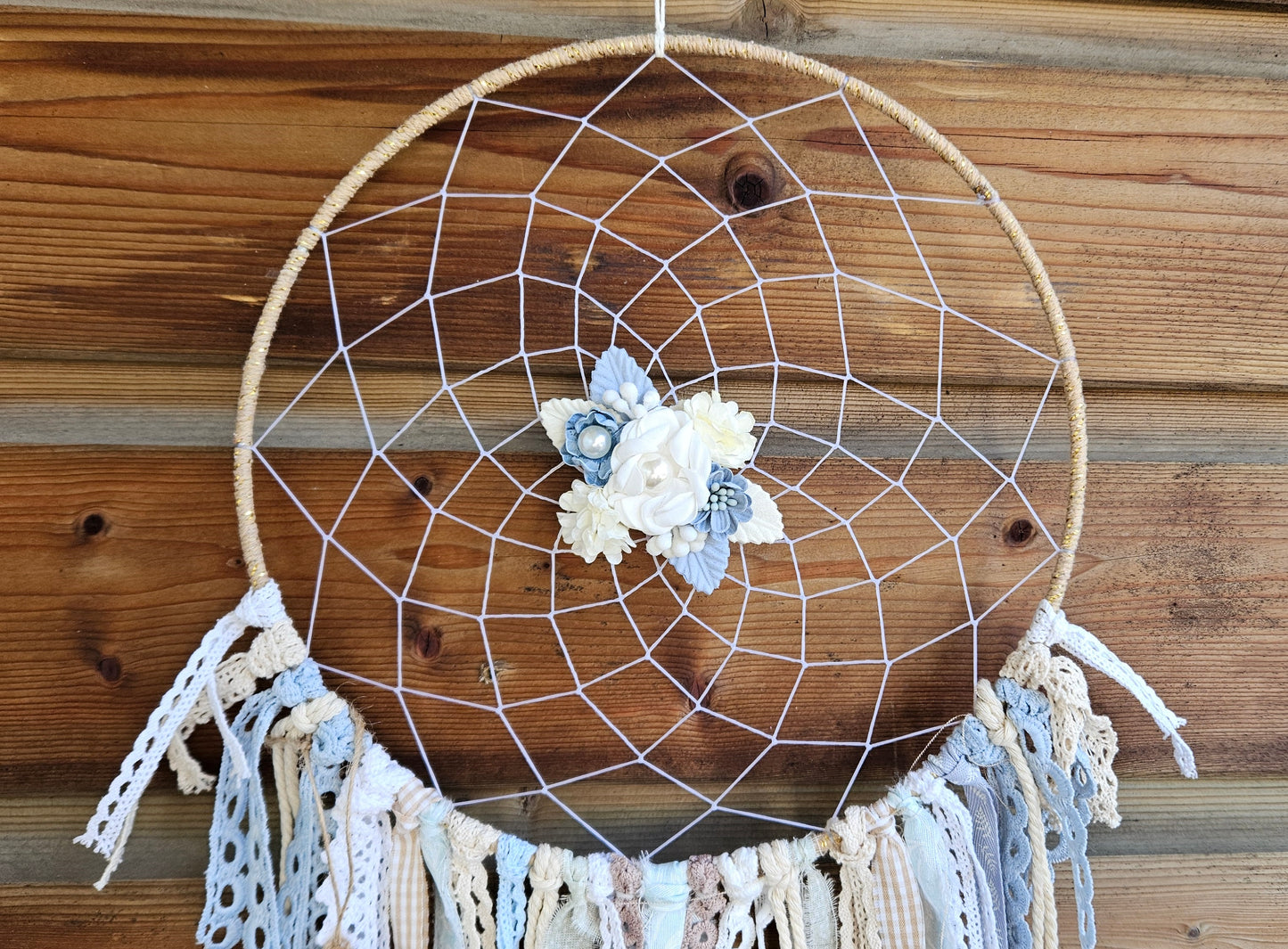 Sweet Blue Dreamcatcher L