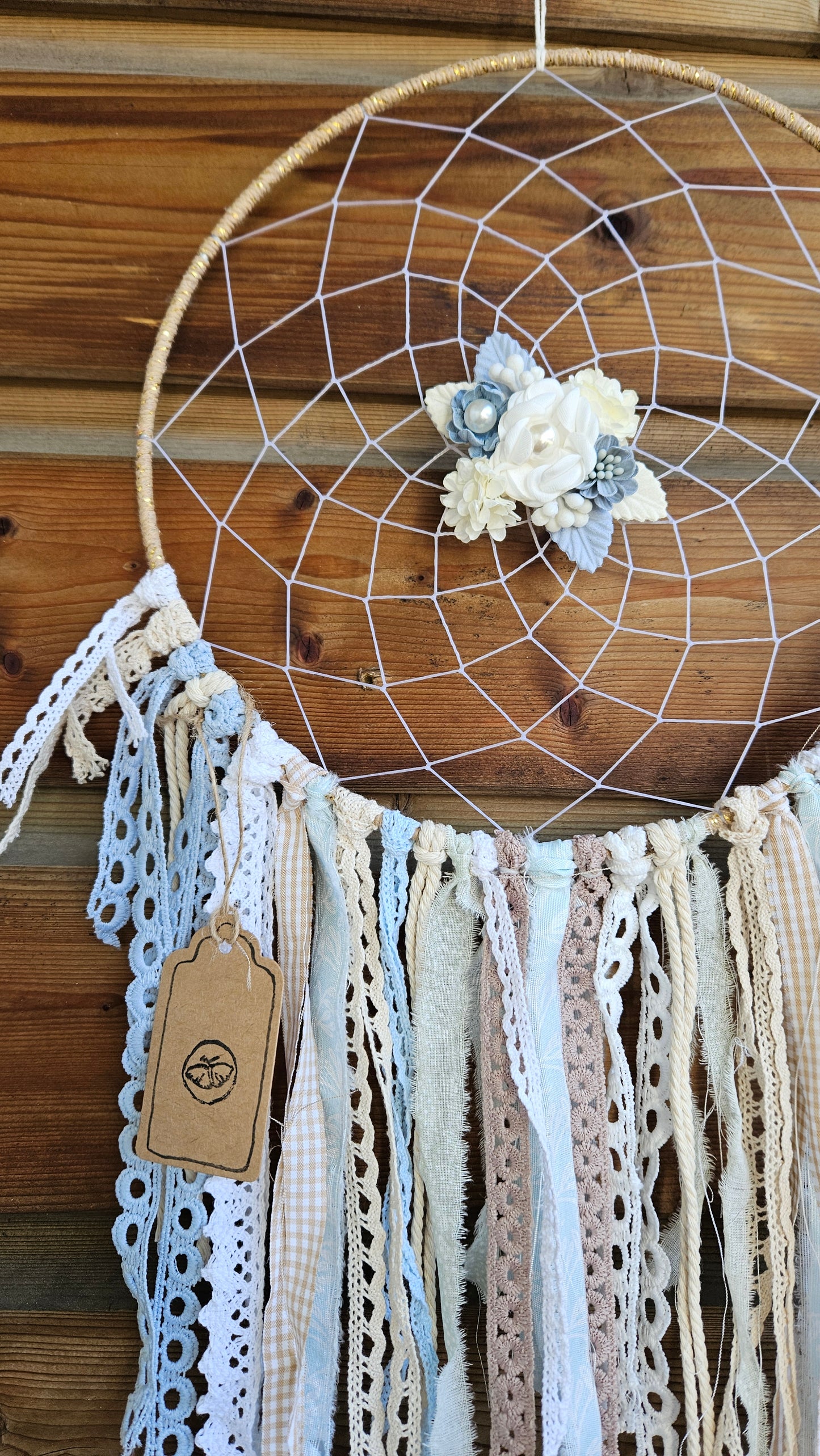 Sweet Blue Dreamcatcher L