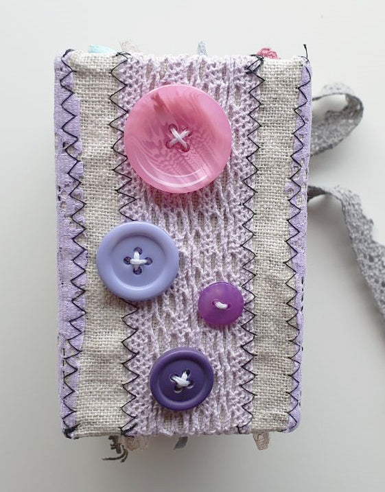 Dream Journal with hearts and ribbons