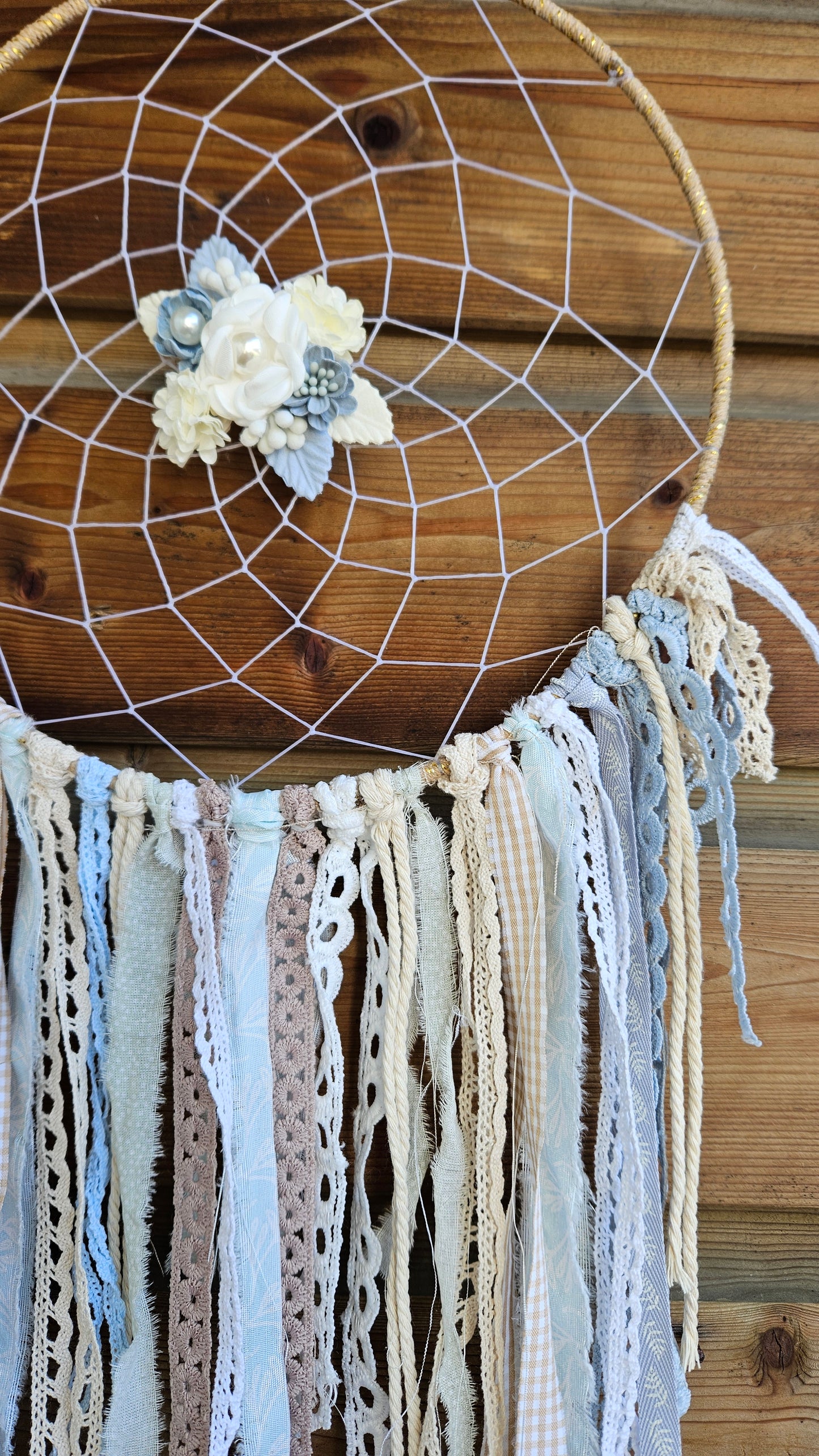 Sweet Blue Dreamcatcher L