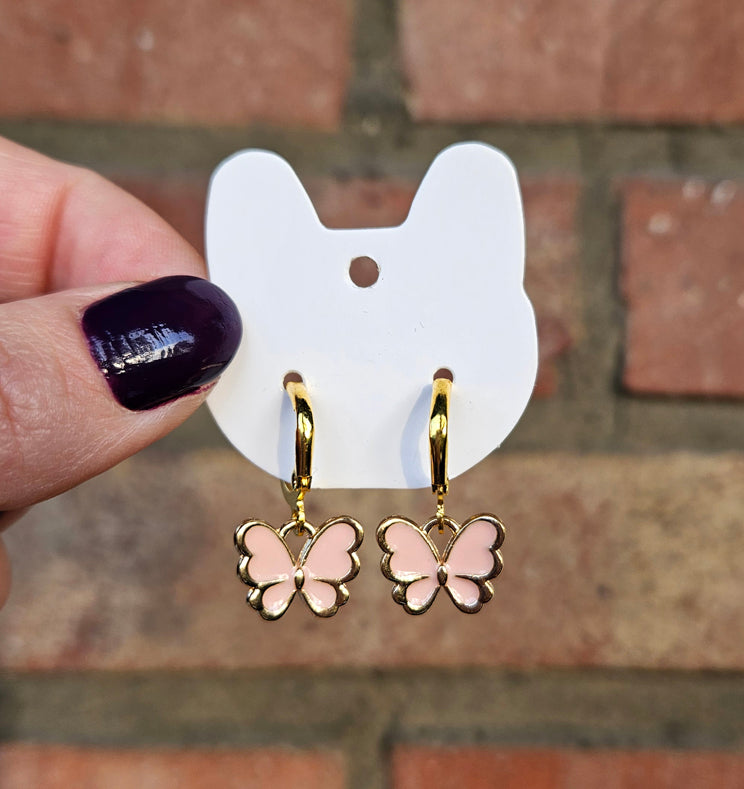 Butterfly earrings