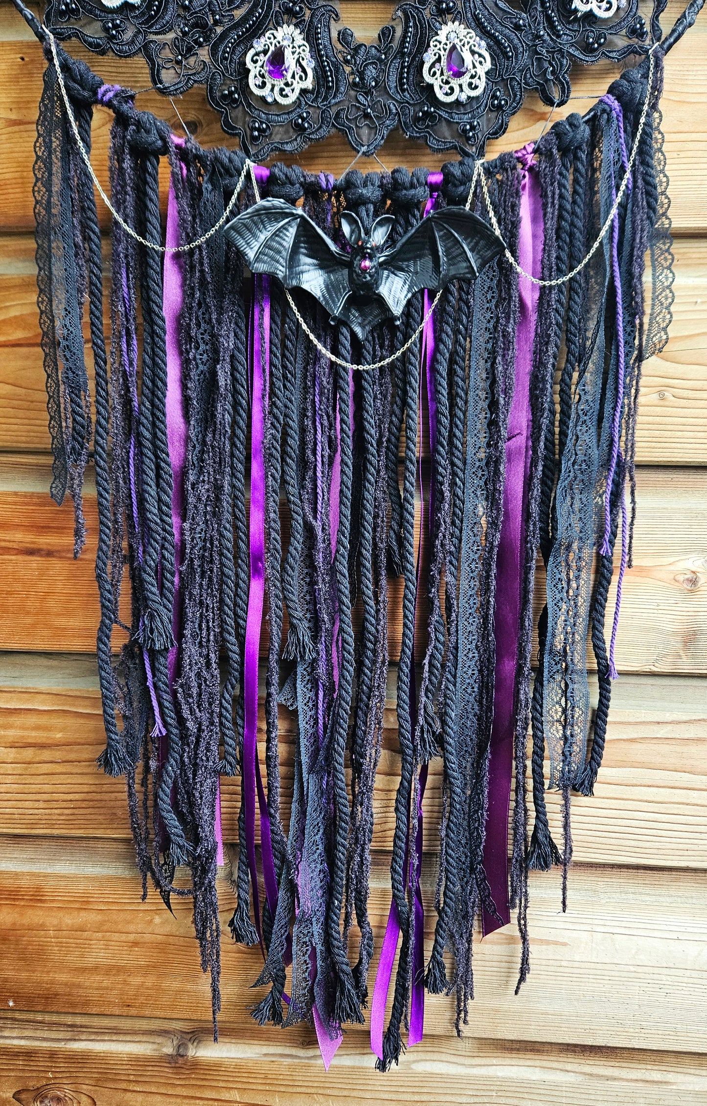 Mystical Bat Dreamcatcher XL
