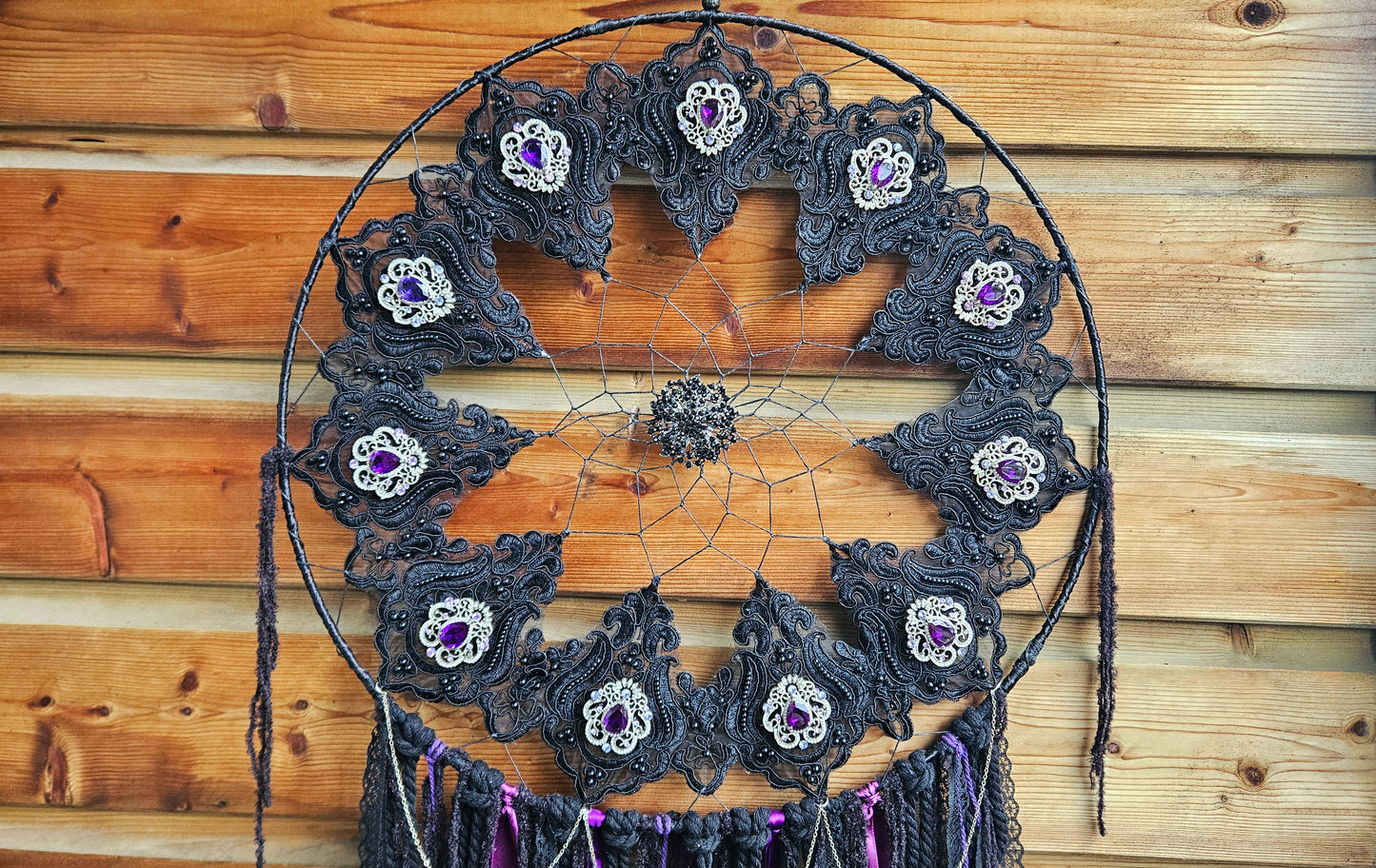 Mystical Bat Dreamcatcher XL