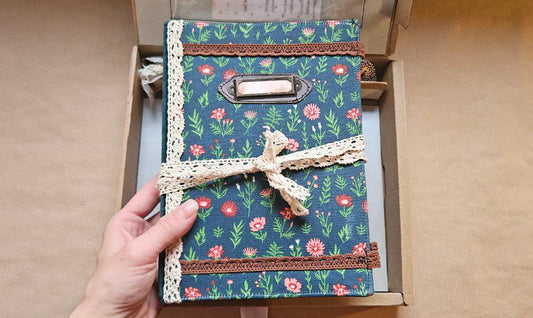 Blumenfeen-Notizbuch mit Schreibpapier