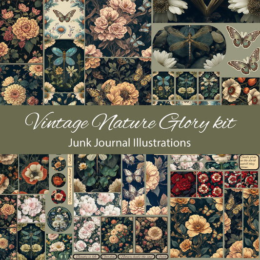 Vintage Nature Glory digikit